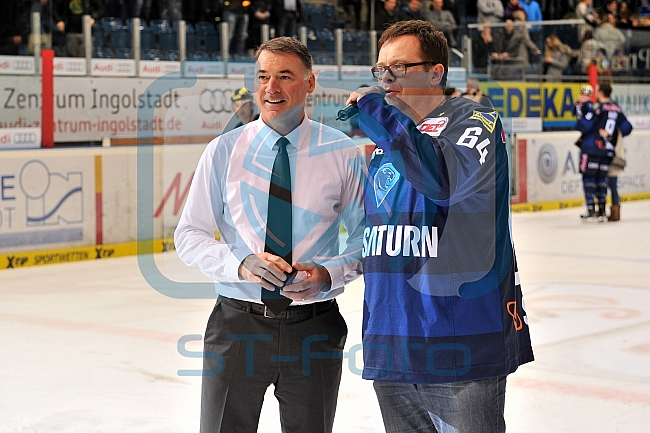 ERC Ingolstadt vs Straubing Tigers, Eishockey, DEL, Deutsche Eishockey Liga, 22.12.2015