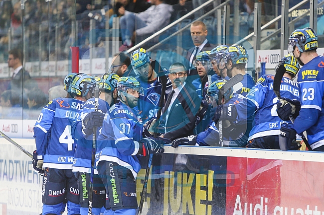 ERC Ingolstadt - Adler Mannheim, Eishockey, DEL, Deutsche Eishockey Liga, Spieltag 19, 03.11.2017