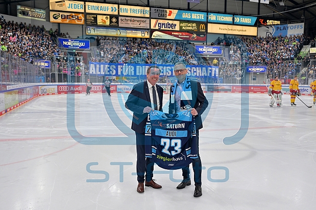 Eishockey, Herren, DEL, Saison 2022-2023, Playoff-Viertelfinale - Spiel 3, ERC Ingolstadt - Düsseldorfer EG, 19.03.2023