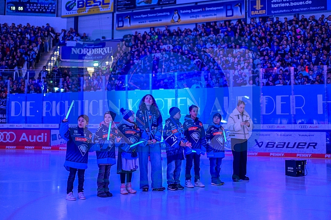 Eishockey, Herren, DEL, Saison 2024-2025, Playoffs Viertelfinale, Spiel 1, ERC Ingolstadt - Nürnberg Ice Tigers, 16.03.2025