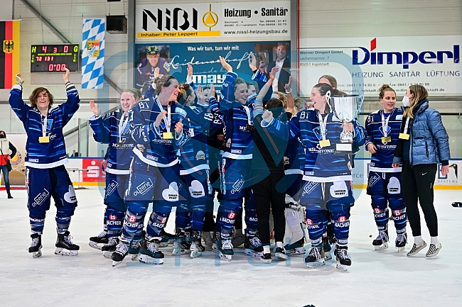 Eishockey, Frauen, DFEL, Playoffs Finale Spiel 4, Saison 2021-2022, ERC Ingolstadt - ECDC Memmingen Indians, 20.03.2022