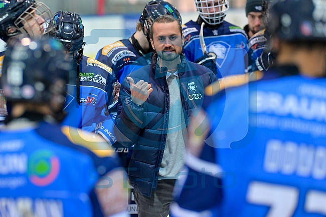 Eishockey, U20, DNL, Saison 2024-2025, Playoffs Halbfinale - Spiel 3, ERC Ingolstadt - Jungadler Mannheim, 22.03.2025