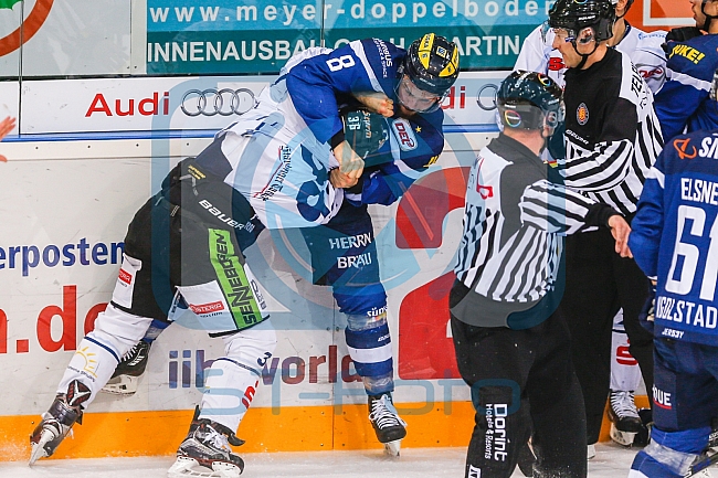 ERC Ingolstadt - Straubing Tigers, Eishockey, DEL, Deutsche Eishockey Liga, Spieltag 16, 24.01.2017