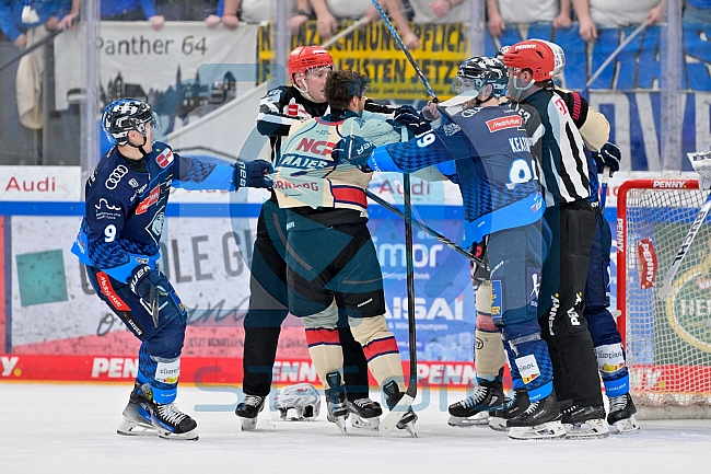 Eishockey, Herren, DEL, Saison 2024-2025, Playoffs Viertelfinale, Spiel 3, ERC Ingolstadt - Nürnberg Ice Tigers, 21.03.2025
