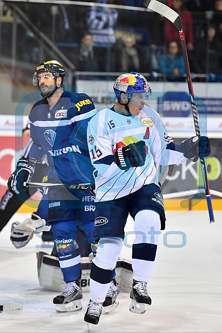 ERC Ingolstadt vs EHC Red Bull Muenchen, Eishockey, DEL, Deutsche Eishockey Liga, Spieltag 47, 12.02.2017