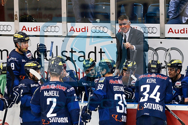 ERC Ingolstadt - Adler Mannheim, Eishockey, DEL, Deutsche Eishockey Liga, Spieltag 47, 24.02.2016