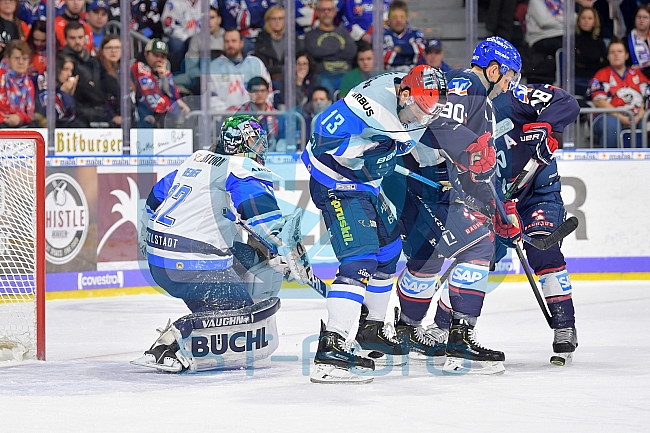 Adler Mannheim vs ERC Ingolstadt, Eishockey, DEL, Deutsche Eishockey Liga, Spieltag 28, 16.12.2018
