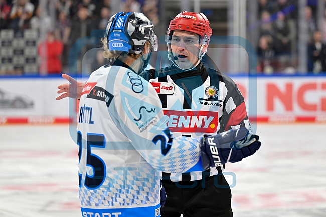 Eishockey, Herren, DEL, Saison 2024-2025, Playoffs Viertelfinale, Spiel 6, Nürnberg Ice Tigers - ERC Ingolstadt, 28.03.2025