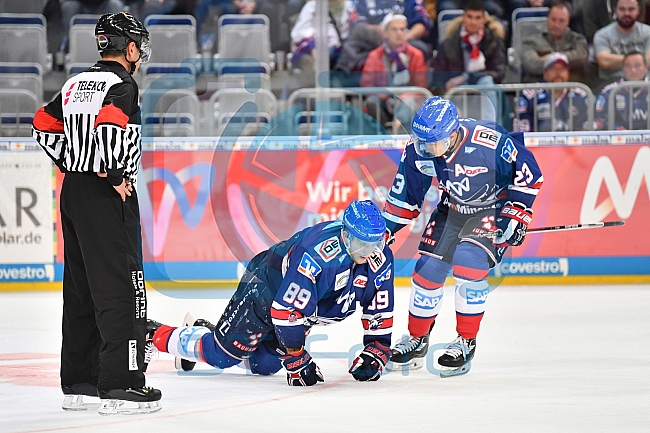 Adler Mannheim vs ERC Ingolstadt, Eishockey, DEL, Deutsche Eishockey Liga, Spieltag 10, 06.10.2017