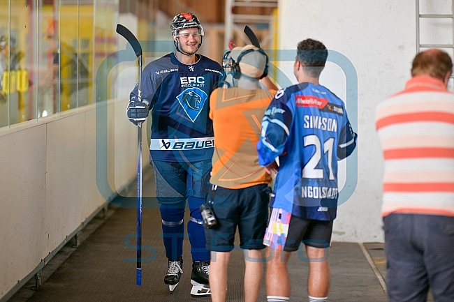 Eishockey, Herren, DEL, Saison 2023-2024, Vinschgau Cup, ERC Ingolstadt - Making-of MediaMarkt & Saturn Videos, 24.08.2023