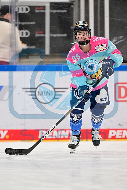 Eishockey, Frauen, DFEL, Playoffs, Finale, Spiel 1, Saison 2023-2024, ERC Ingolstadt - ECDC Memmingen Indians, 16.03.2024