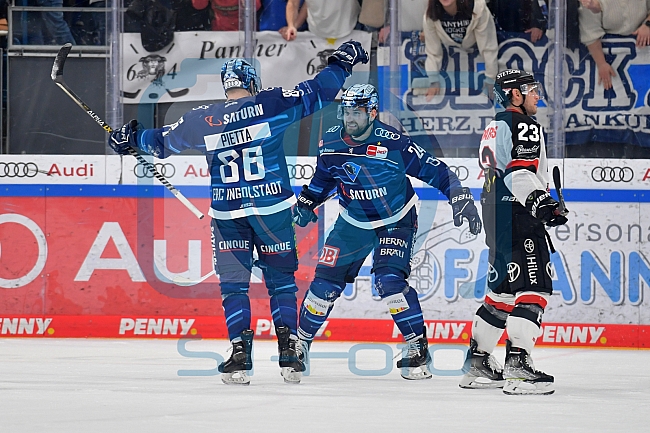 Eishockey, Herren, DEL, Saison 2021-2022, Playoffs - 1. Runde, Spiel 2, ERC Ingolstadt - Kölner Haie, 07.04.2022