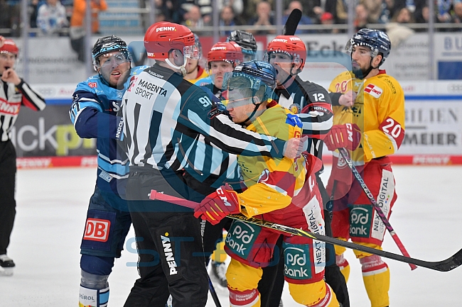 Eishockey, Herren, DEL, Saison 2022-2023, Playoff-Viertelfinale - Spiel 3, ERC Ingolstadt - Düsseldorfer EG, 19.03.2023