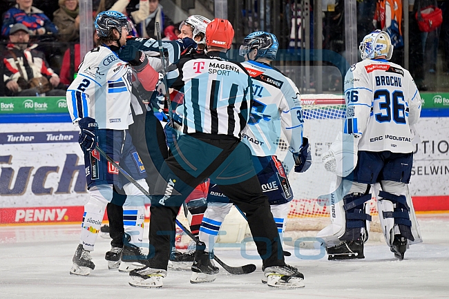 Eishockey, Herren, DEL, Saison 2025-2026, Spiel 39, Nürnberg Ice Tigers - ERC Ingolstadt, 11.01.2026