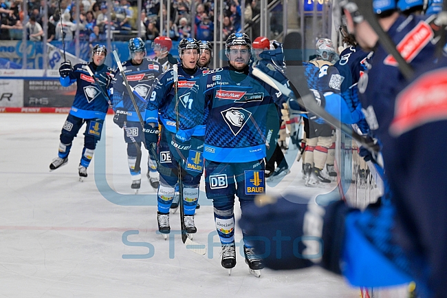 Eishockey, Herren, DEL, Saison 2024-2025, Playoffs Viertelfinale, Spiel 3, ERC Ingolstadt - Nürnberg Ice Tigers, 21.03.2025