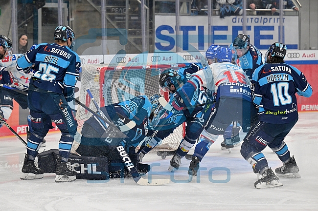 Eishockey, Herren, DEL, Saison 2022-2023, Playoff-Halbfinale - Spiel 3, ERC Ingolstadt - Adler Mannheim, 04.04.2023