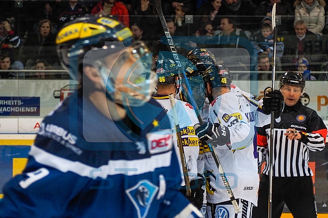 ERC Ingolstadt - Krefeld Pinguine, Eishockey, DEL, Deutsche Eishockey Liga, Spieltag 35, 05.01.2017