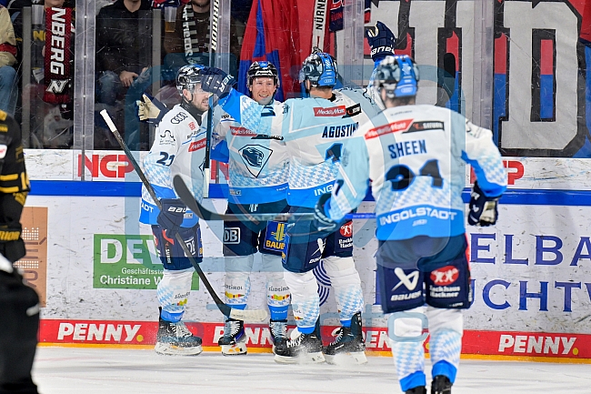 Eishockey, Herren, DEL, Saison 2024-2025, Playoffs Viertelfinale, Spiel 6, Nürnberg Ice Tigers - ERC Ingolstadt, 28.03.2025