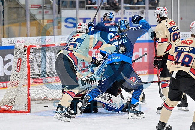 Eishockey, Herren, DEL, Saison 2024-2025, Playoffs Viertelfinale, Spiel 3, ERC Ingolstadt - Nürnberg Ice Tigers, 21.03.2025