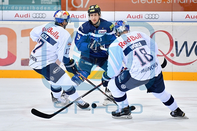 ERC Ingolstadt vs EHC Red Bull Muenchen, Eishockey, DEL, Deutsche Eishockey Liga, Spieltag 47, 12.02.2017