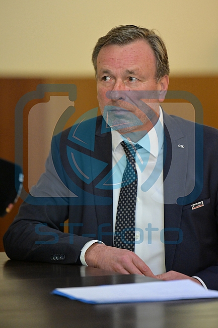 Eishockey, Herren, DEL, Saison 2021-2022, ERC Ingolstadt - Vorstellung Sportdirektor Tim Regan, 22.04.2022