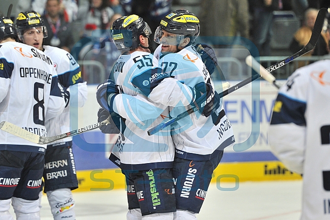 Adler Mannheim vs ERC Ingolstadt, Eishockey, DEL, Deutsche Eishockey Liga, Spieltag 26, 09.12.2016