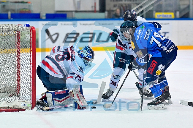 Eishockey, U20, DNL, Saison 2024-2025, Playoffs Halbfinale - Spiel 3, ERC Ingolstadt - Jungadler Mannheim, 22.03.2025