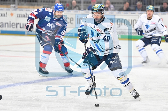 Adler Mannheim vs ERC Ingolstadt, Eishockey, DEL, Deutsche Eishockey Liga, Spieltag 39, 24.01.2018