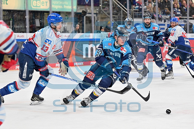 Eishockey, Herren, DEL, Saison 2022-2023, Playoff-Halbfinale - Spiel 3, ERC Ingolstadt - Adler Mannheim, 04.04.2023