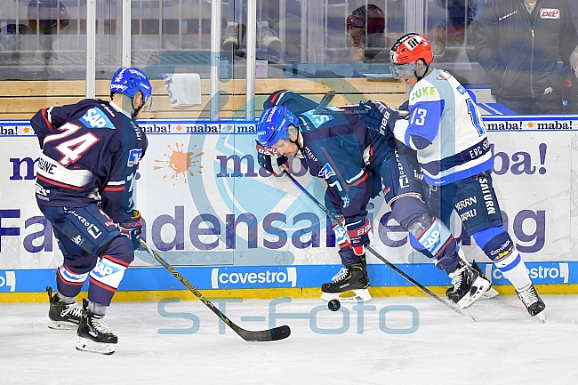 Adler Mannheim vs ERC Ingolstadt, Eishockey, DEL, Deutsche Eishockey Liga, Spieltag 28, 16.12.2018