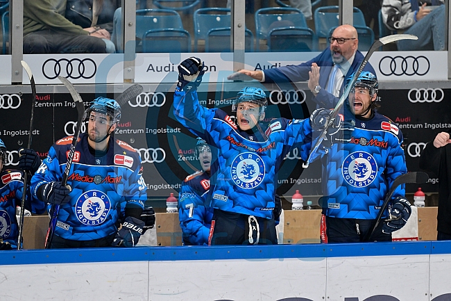 Eishockey, Herren, DEL, Saison 2025-2026, Playoffs Halbfinale, Spiel 3, ERC Ingolstadt - Grizzlys Wolfsburg, 19.09.2025