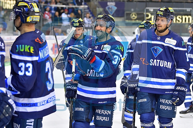 ERC Ingolstadt vs Adler Mannheim, Eishockey, DEL, Deutsche Eishockey Liga, Spieltag 19, 18.11.2018