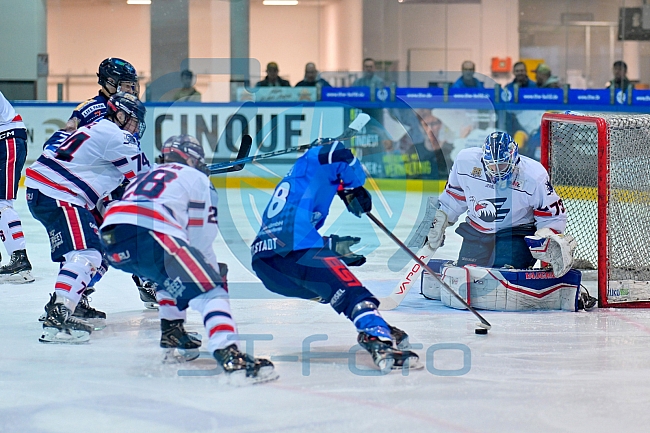 Eishockey, U20, DNL, Saison 2024-2025, Playoffs Halbfinale - Spiel 3, ERC Ingolstadt - Jungadler Mannheim, 22.03.2025
