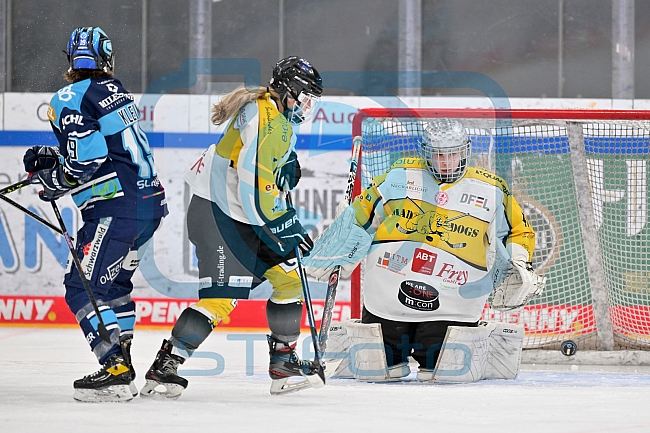 Eishockey, Frauen, DFEL, Halbfinale, Saison 2022-2023, ERC Ingolstadt - Mad Dogs Mannheim, 25.02.2023