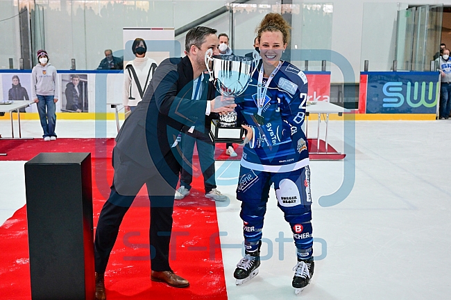 Eishockey, Frauen, DFEL, Playoffs Finale Spiel 4, Saison 2021-2022, ERC Ingolstadt - ECDC Memmingen Indians, 20.03.2022