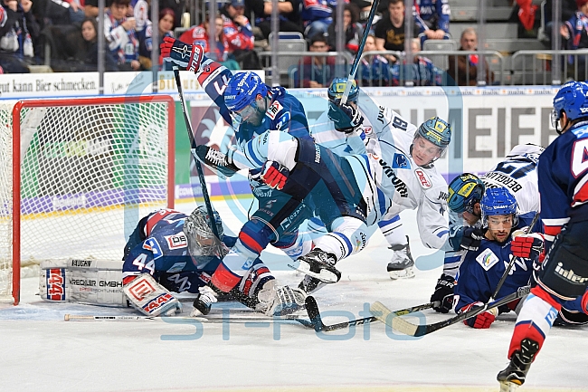 Adler Mannheim vs ERC Ingolstadt, Eishockey, DEL, Deutsche Eishockey Liga, Spieltag 45, 24.01.2018