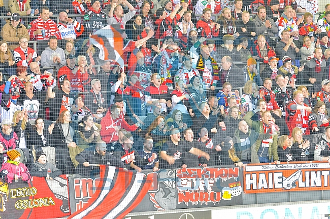 ERC Ingolstadt - Koelner Haie, Eishockey, DEL, Deutsche Eishockey Liga, Spieltag 52, 04.03.2018