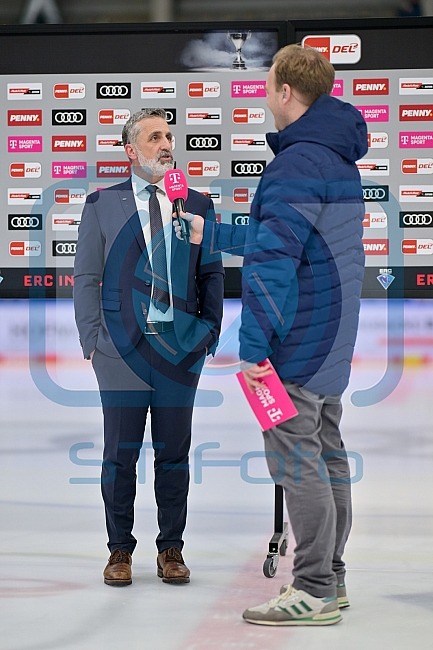Eishockey, Herren, DEL, Saison 2024-2025, Playoffs Halbfinale, Spiel 1, ERC Ingolstadt - Kölner Haie, 02.04.2025