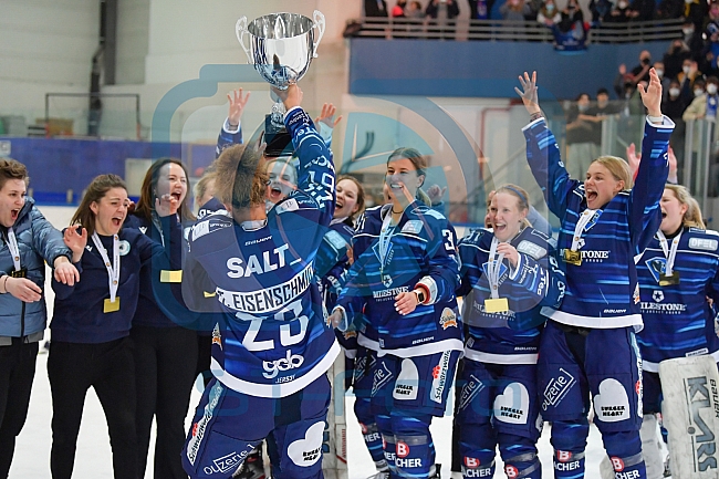 Eishockey, Frauen, DFEL, Playoffs Finale Spiel 4, Saison 2021-2022, ERC Ingolstadt - ECDC Memmingen Indians, 20.03.2022