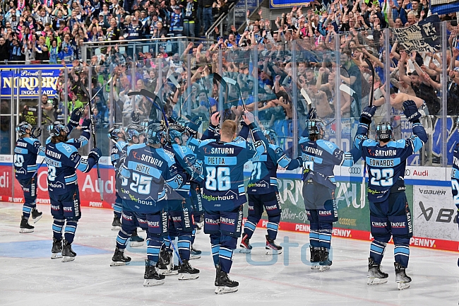 Eishockey, Herren, DEL, Saison 2022-2023, Playoff-Viertelfinale - Spiel 5, ERC Ingolstadt - Düsseldorfer EG, 24.03.2023