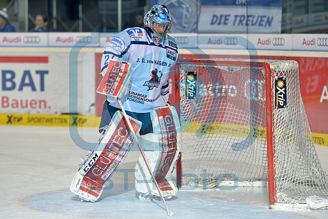 ERC Ingolstadt vs Iserlohn Roosters, Eishockey, DEL, Deutsche Eishockey Liga, 28.02.2016