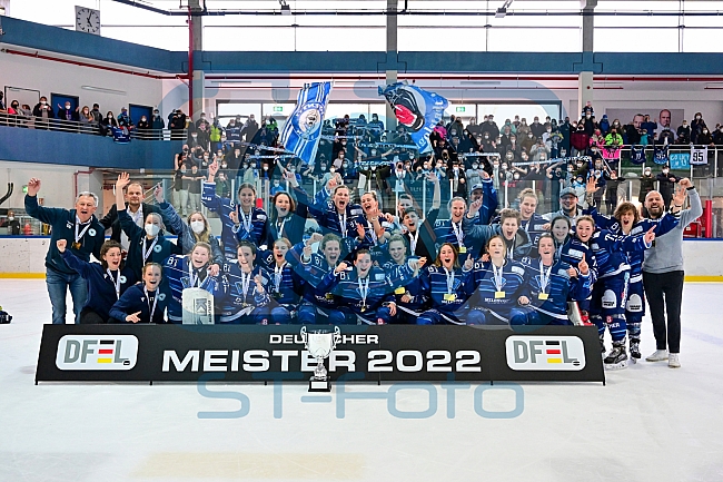 Eishockey, Frauen, DFEL, Playoffs Finale Spiel 4, Saison 2021-2022, ERC Ingolstadt - ECDC Memmingen Indians, 20.03.2022