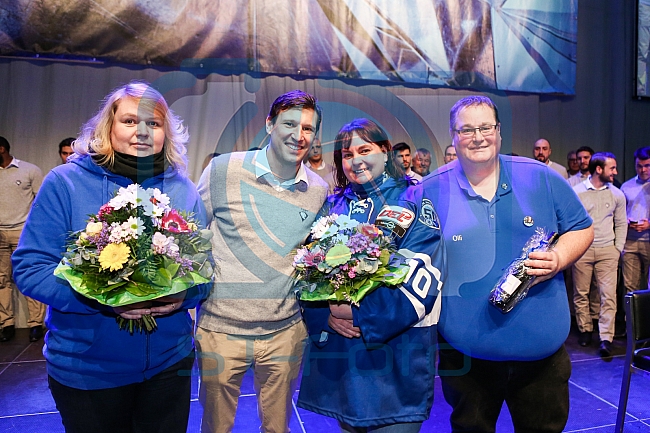 Abschlussfeier der Saison 2017 / 2018 in der Spielstaette des ERC Saturn Arena