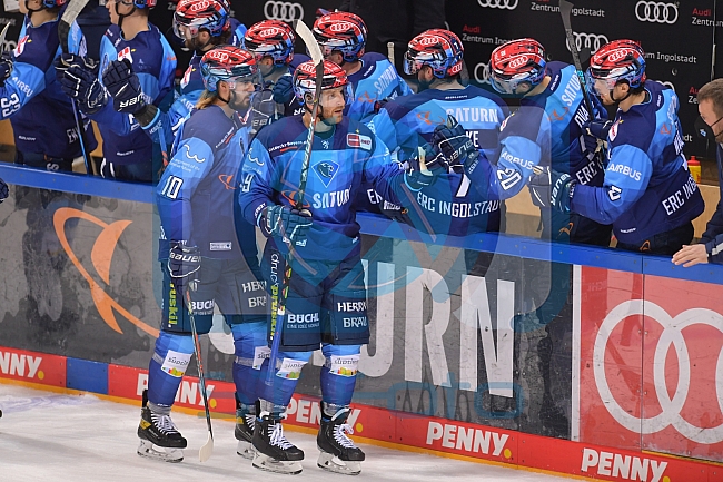 Eishockey, Herren, DEL, Saison 2020-2021, ERC Ingolstadt - Krefeld Pinguine, 22.03.2021