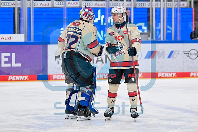 Eishockey, Herren, DEL, Saison 2024-2025, Playoffs Viertelfinale, Spiel 3, ERC Ingolstadt - Nürnberg Ice Tigers, 21.03.2025