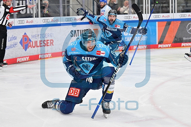 Eishockey, Herren, DEL, Saison 2022-2023, Playoff-Halbfinale - Spiel 3, ERC Ingolstadt - Adler Mannheim, 04.04.2023