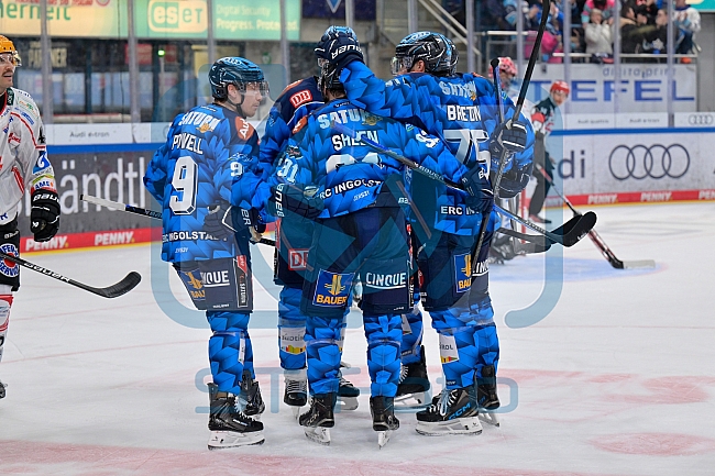Eishockey, Herren, DEL, Saison 2025-2026, Spiel 21, ERC Ingolstadt - Pinguins Bremerhaven, 23.11.2025