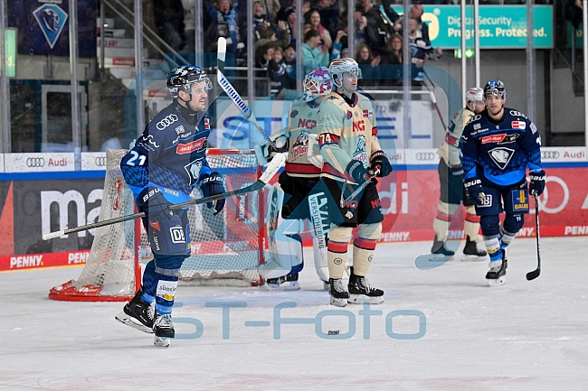 Eishockey, Herren, DEL, Saison 2024-2025, Playoffs Viertelfinale, Spiel 1, ERC Ingolstadt - Nürnberg Ice Tigers, 16.03.2025