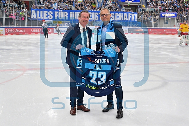 Eishockey, Herren, DEL, Saison 2022-2023, Playoff-Viertelfinale - Spiel 3, ERC Ingolstadt - Düsseldorfer EG, 19.03.2023