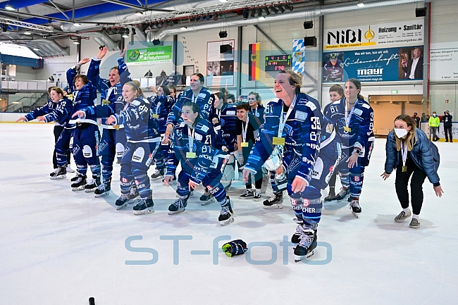 Eishockey, Frauen, DFEL, Playoffs Finale Spiel 4, Saison 2021-2022, ERC Ingolstadt - ECDC Memmingen Indians, 20.03.2022